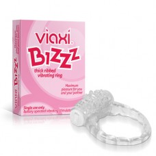 Viaxi BIZZZ Thick Ribbed Vibration Ring